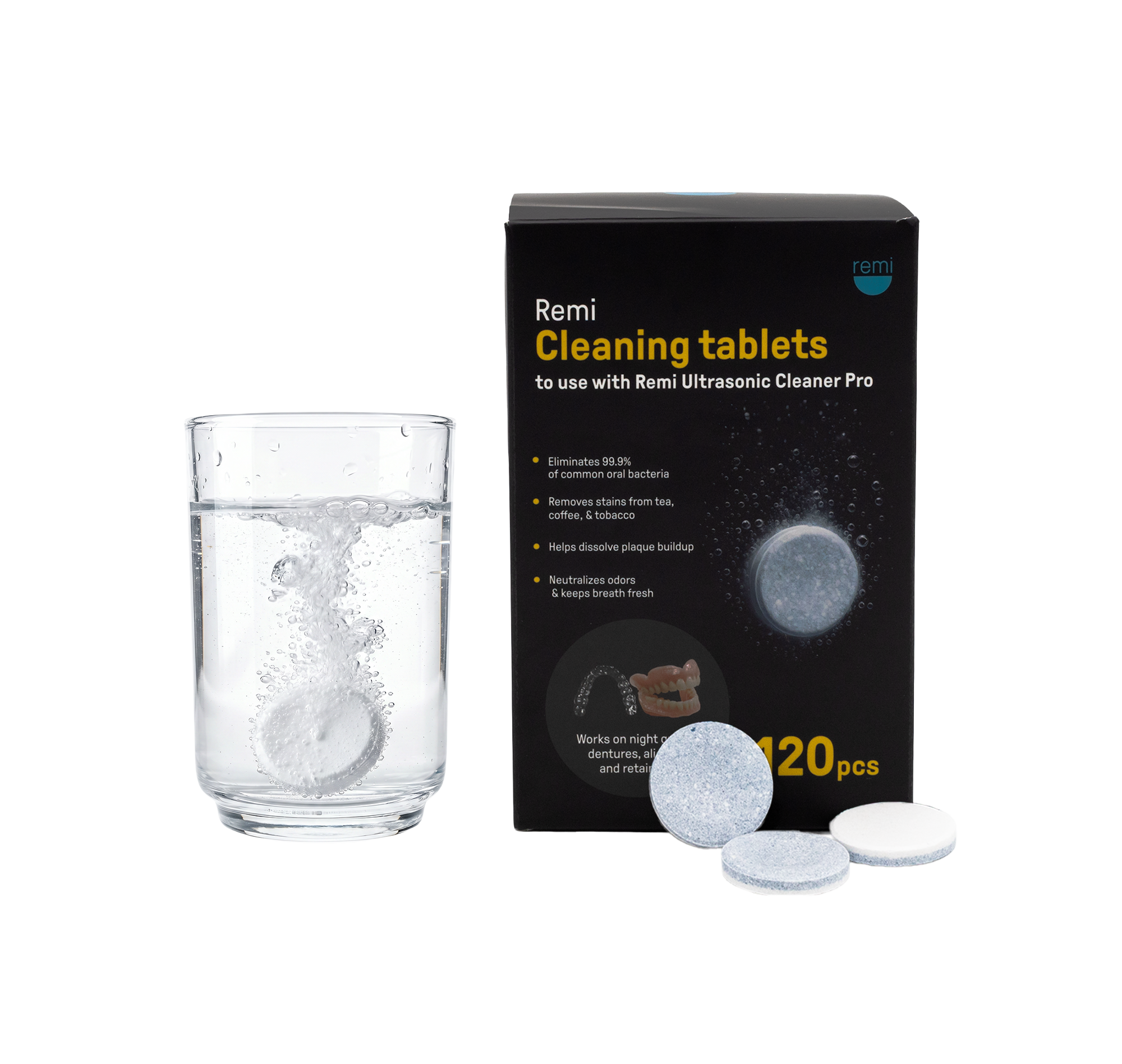 Deep Clean + Freshening Tablets for Night Guards | Remi