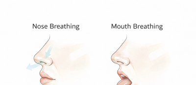 Mouth Breathing vs. Nose Breathing: How it changes your face shape and oral health