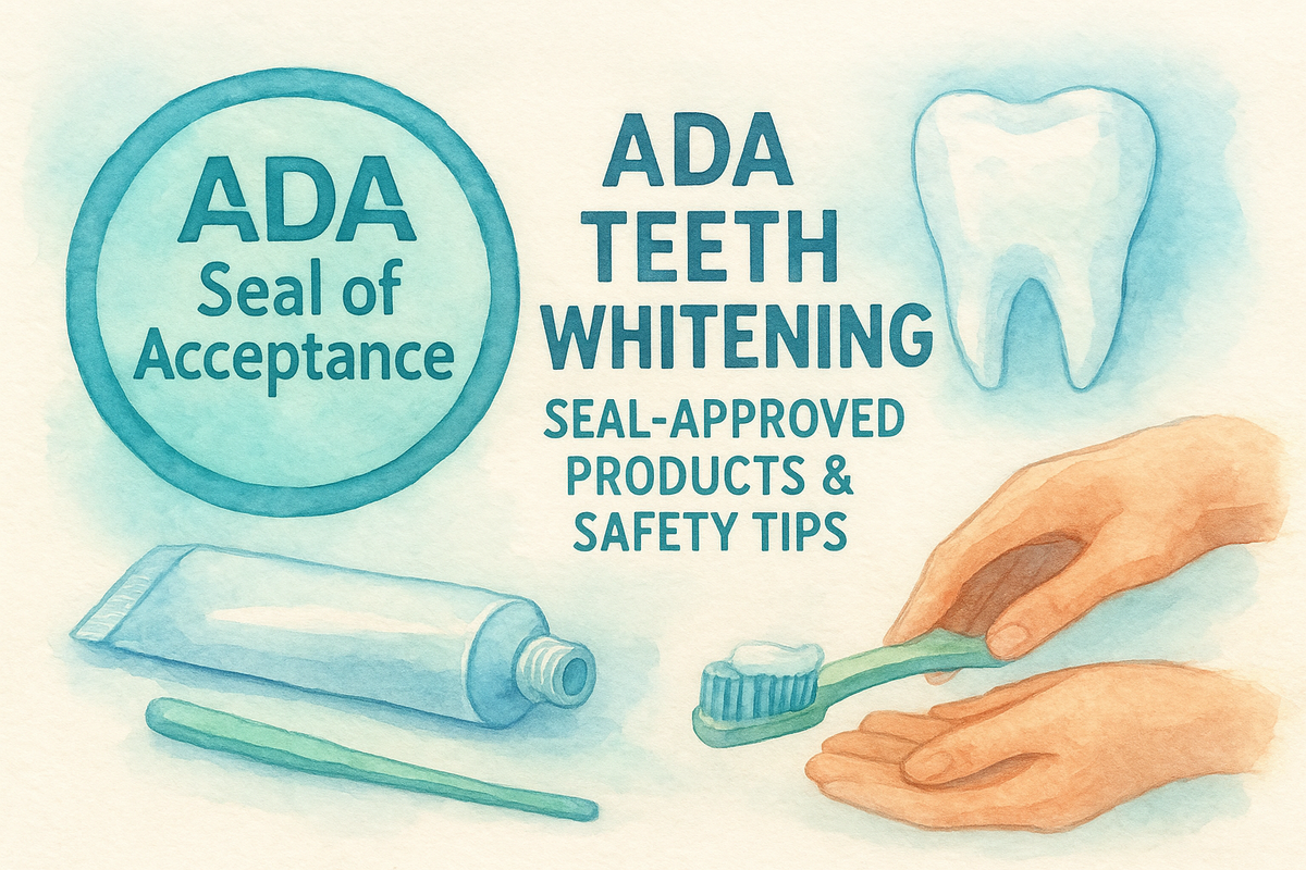 ADA Teeth Whitening: Seal-Approved Products & Safety Tips