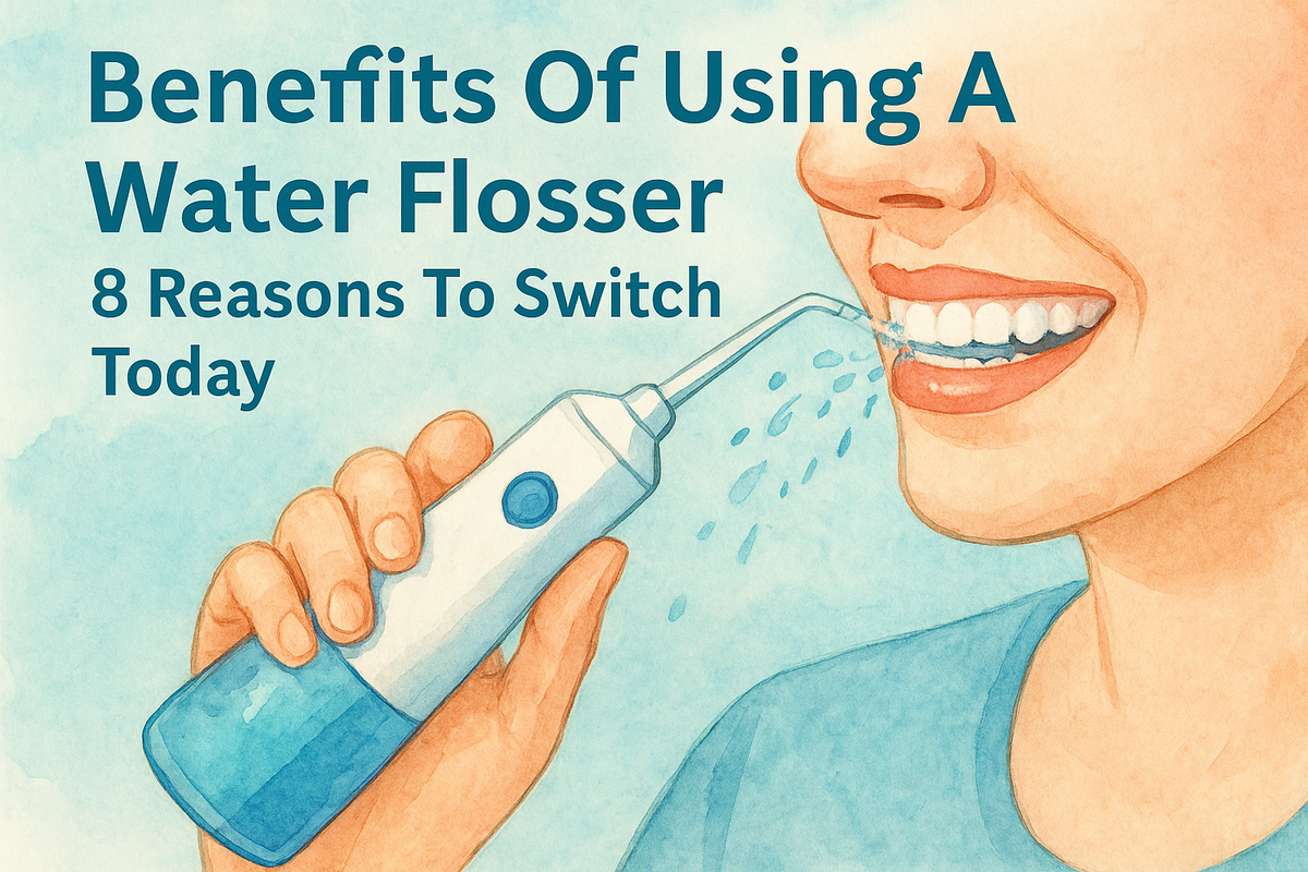 Benefits Of Using A Water Flosser: 8 Reasons To Switch Today