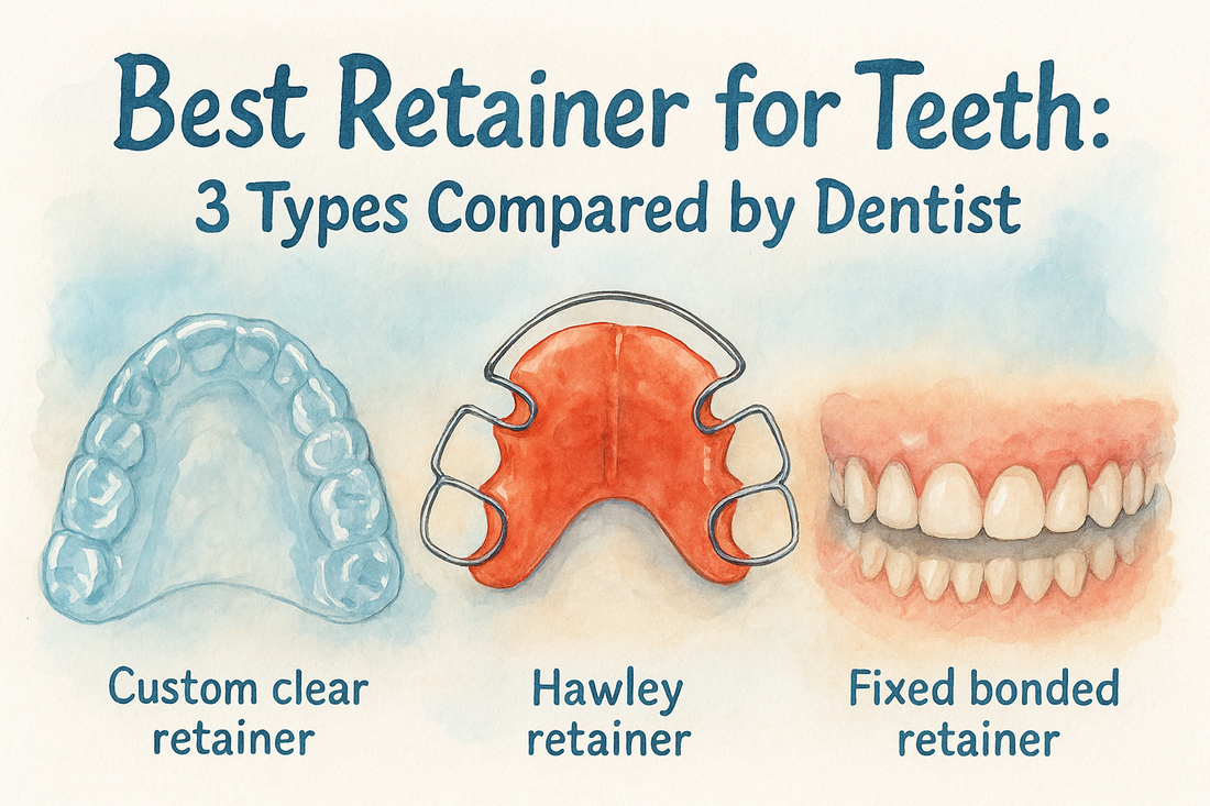 Best Retainer for Teeth: 3 Types Compared by Dentist (2026)