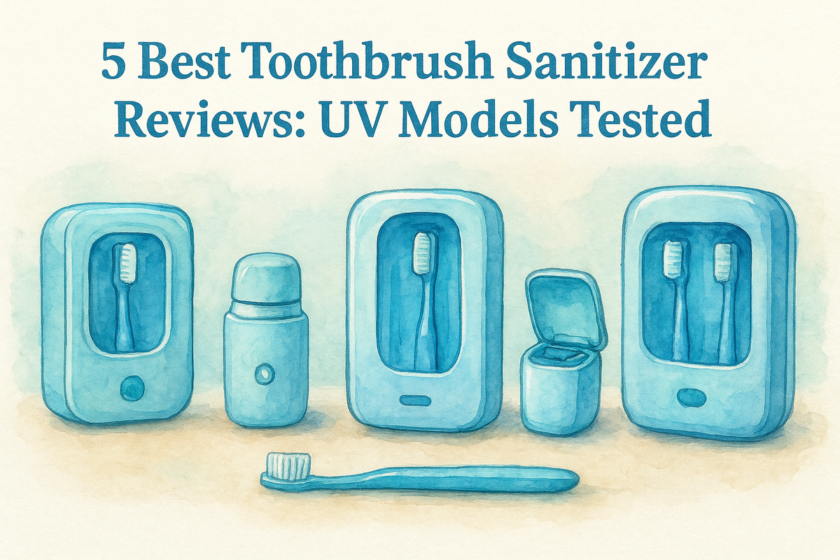 5 Best Toothbrush Sanitizer Reviews: UV Models Tested