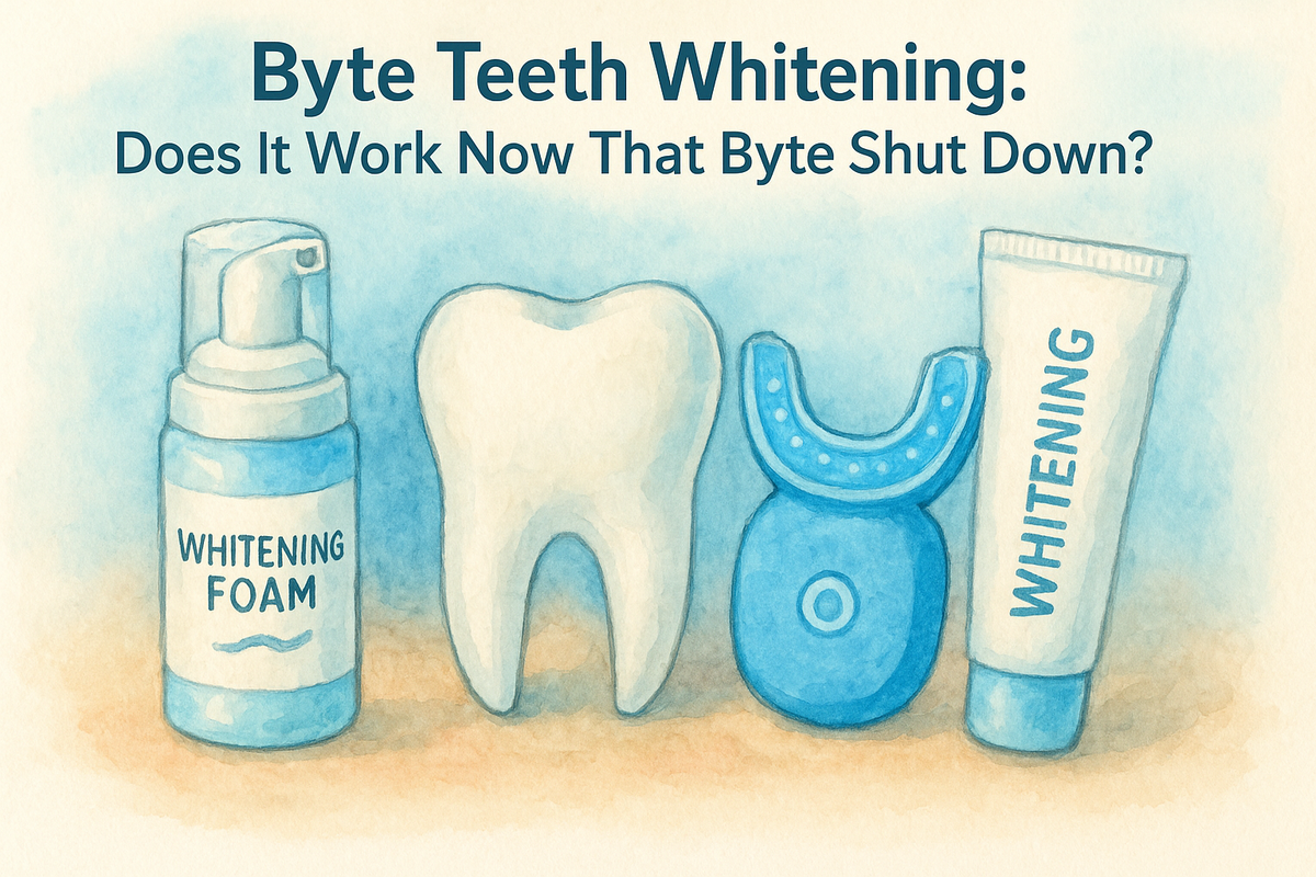 Byte Teeth Whitening: Does It Work Now That Byte Shut Down?