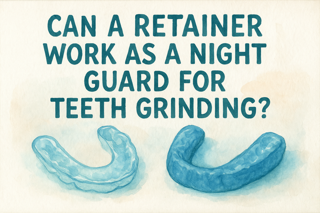 Can a Retainer Work as a Night Guard for Teeth Grinding?