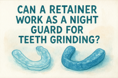 Can a Retainer Work as a Night Guard for Teeth Grinding?