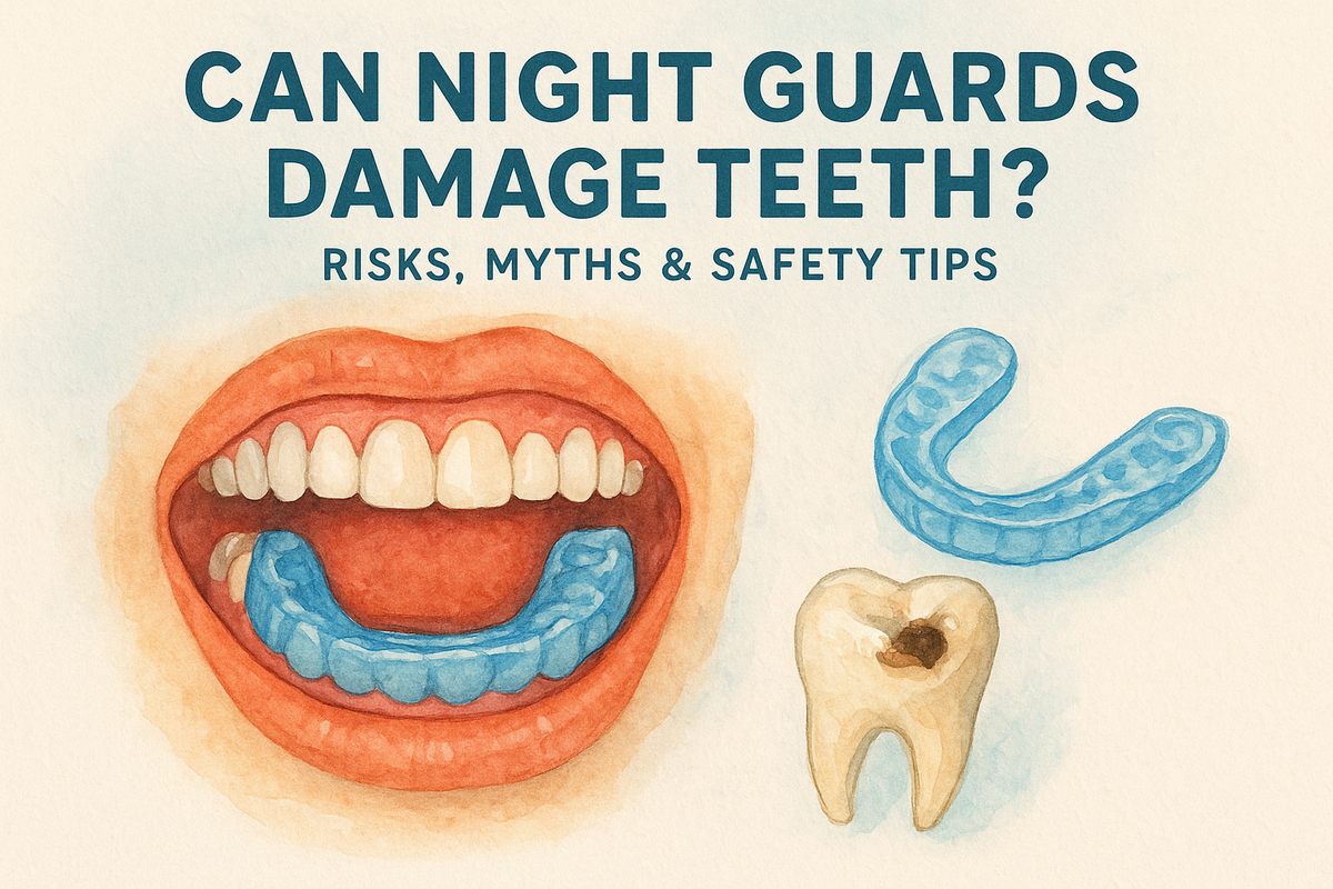 Can Night Guards Damage Teeth? Risks, Myths & Safety Tips