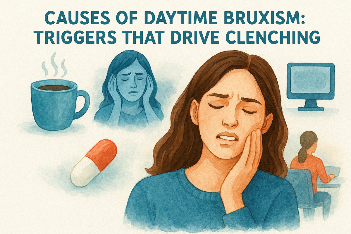 Causes Of Daytime Bruxism: Triggers That Drive Clenching
