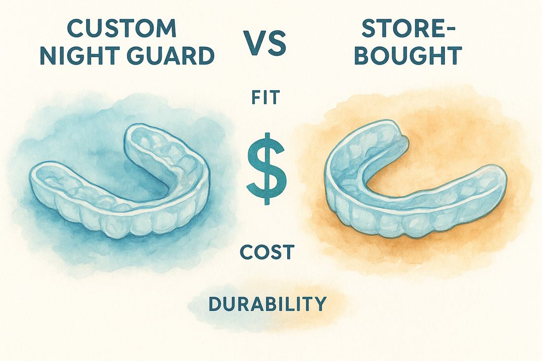 Custom Night Guard vs Store-Bought: Fit, Cost, Durability