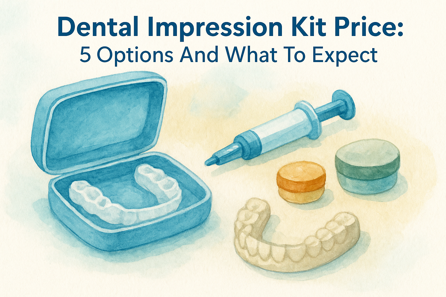 Dental Impression Kit Price: 5 Options And What To Expect