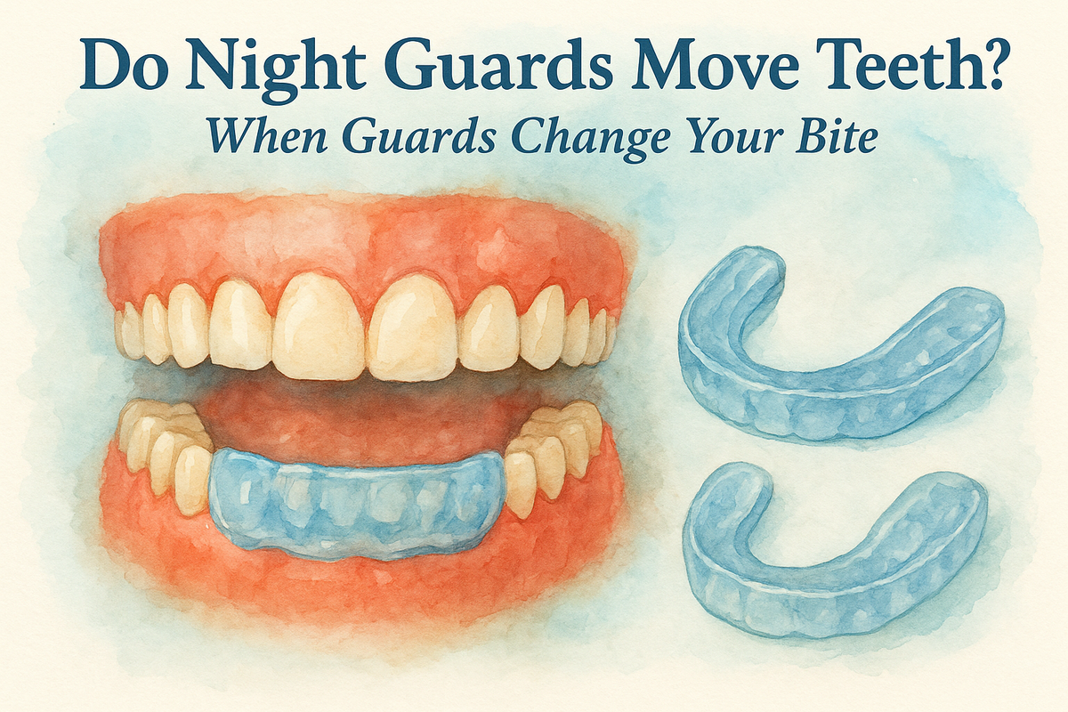 Do Night Guards Move Teeth? When Guards Change Your Bite