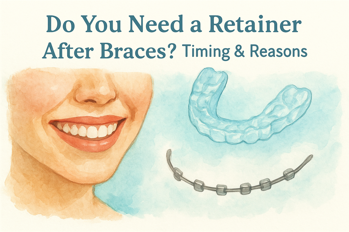 Do You Need a Retainer After Braces? Timing & Reasons