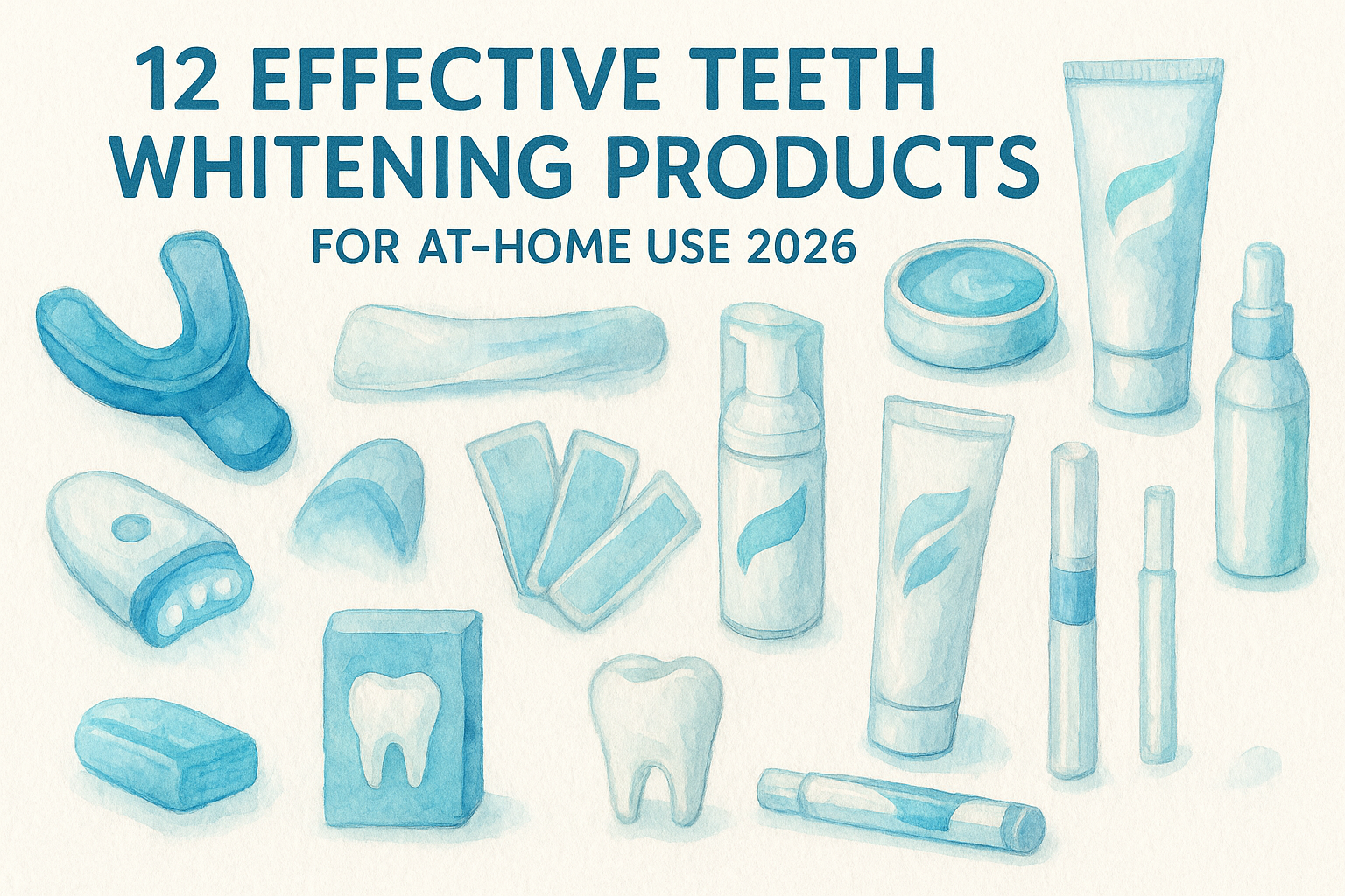 12 Effective Teeth Whitening Products For At-Home Use 2026