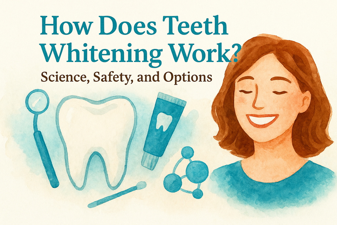 How Does Teeth Whitening Work? Science, Safety, and Options