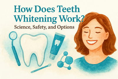 How Does Teeth Whitening Work? Science, Safety, and Options