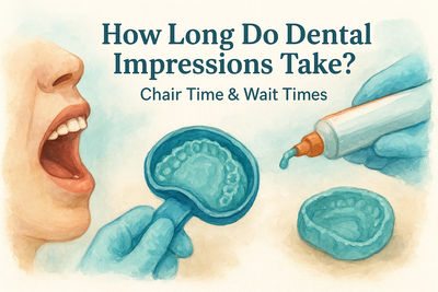 How Long Do Dental Impressions Take? Chair Time & Wait Times