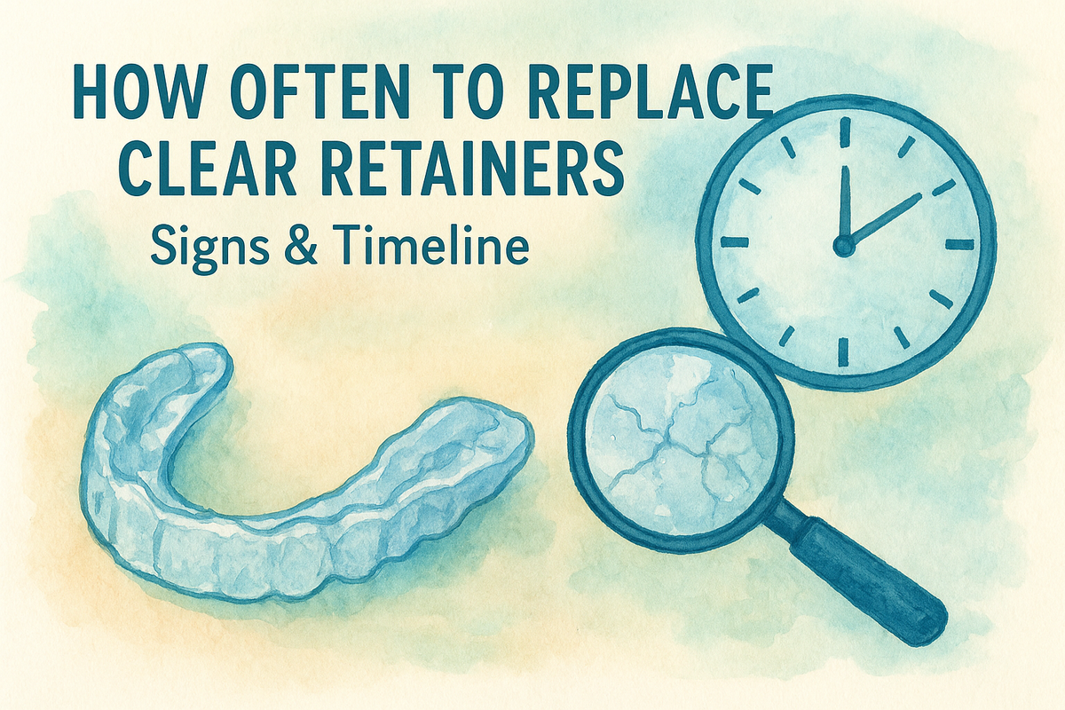 How Often To Replace Clear Retainers: Signs & Timeline