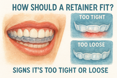 How Should A Retainer Fit? Signs It’s Too Tight Or Loose