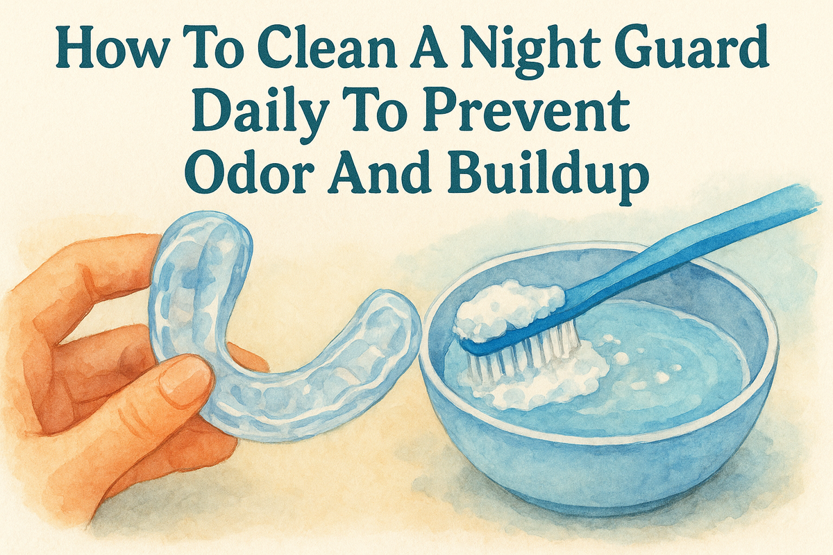 How To Clean A Night Guard Daily To Prevent Odor And Buildup