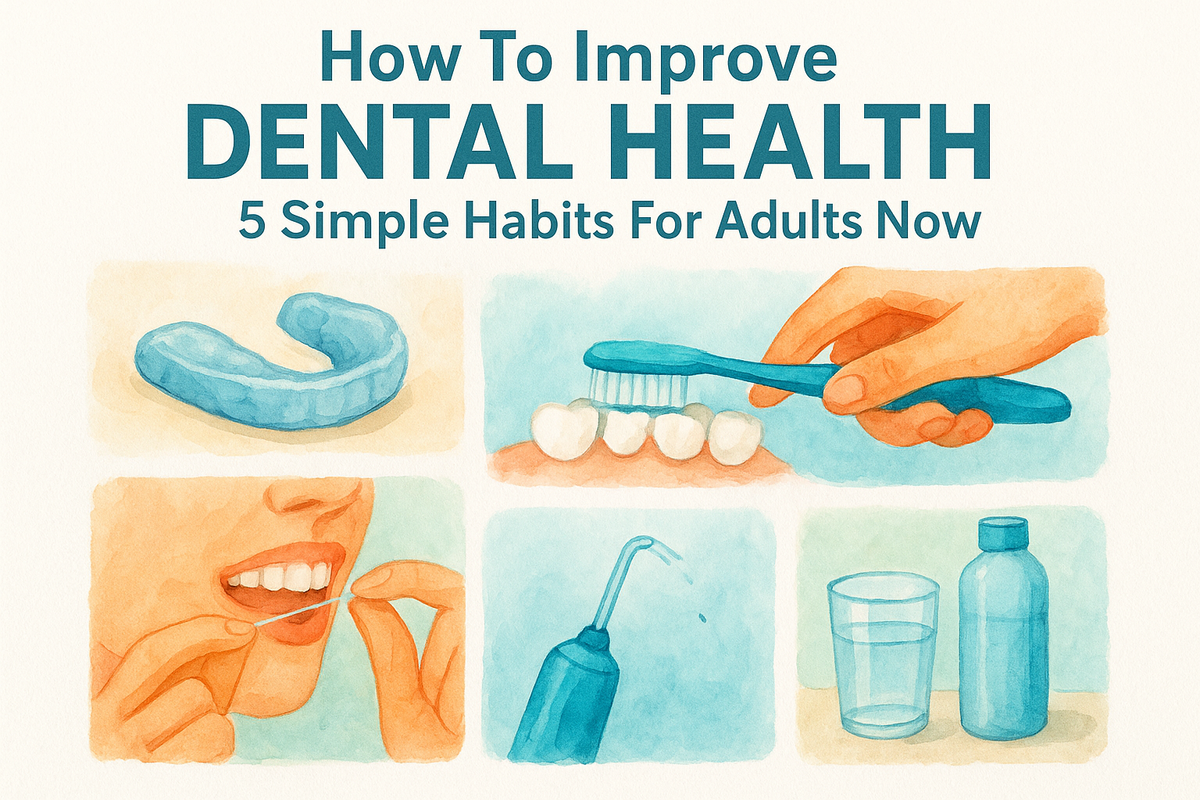 How To Improve Dental Health: 5 Simple Habits For Adults Now