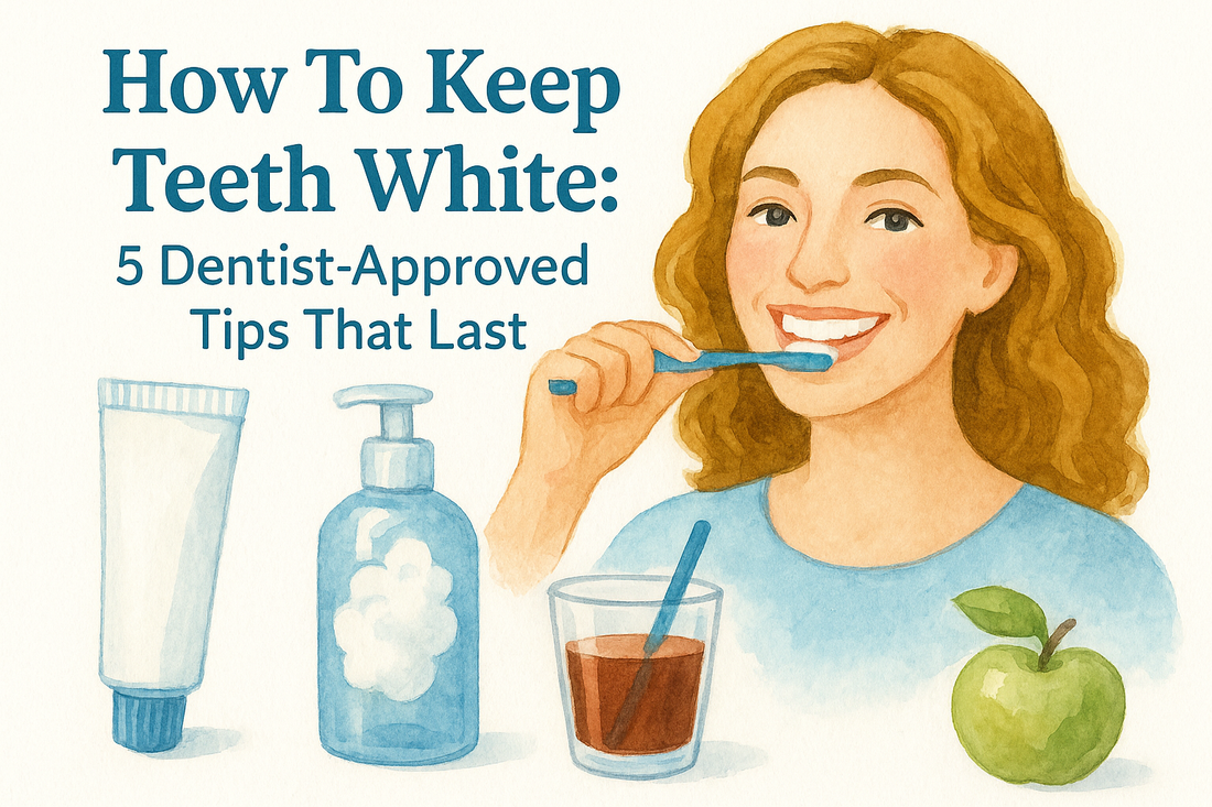 How To Keep Teeth White: 5 Dentist-Approved Tips That Last