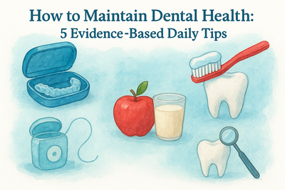 How to Maintain Dental Health: 5 Evidence-Based Daily Tips