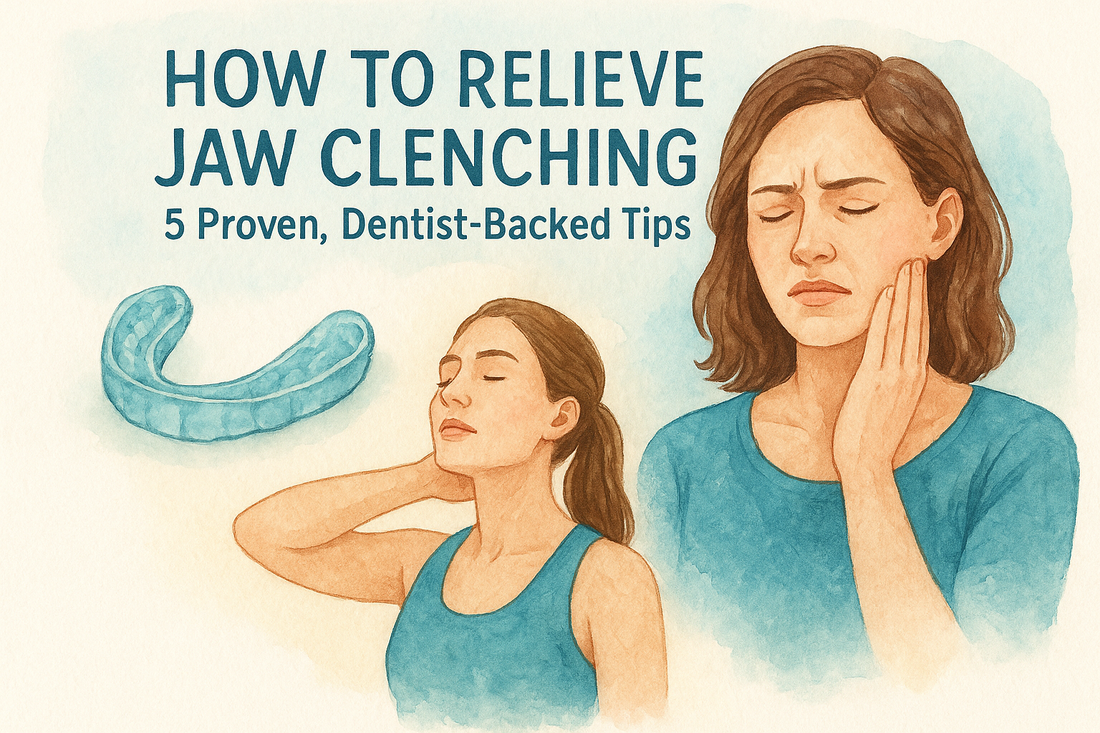 How to Relieve Jaw Clenching: 5 Proven, Dentist-Backed Tips