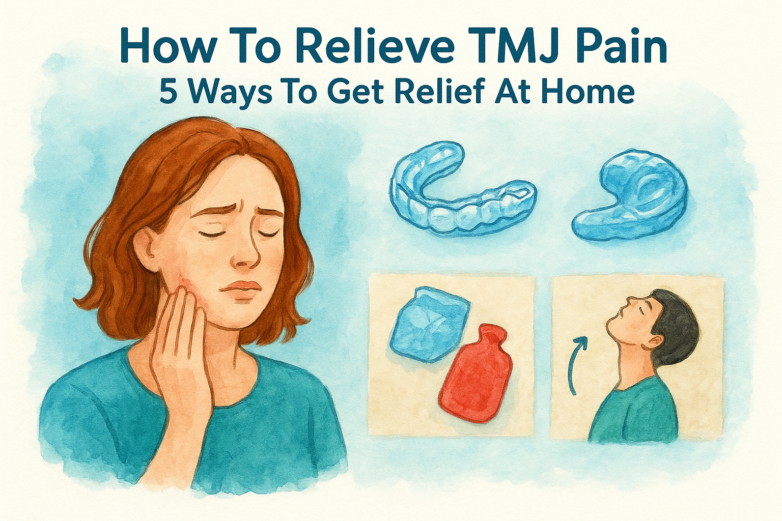 How To Relieve TMJ Pain: 5 Ways To Get Relief At Home