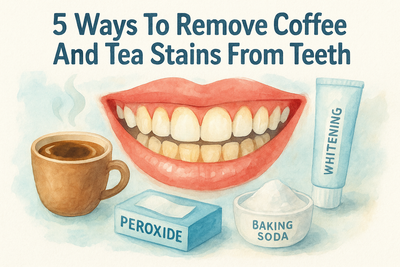 5 Ways To Remove Coffee And Tea Stains From Teeth