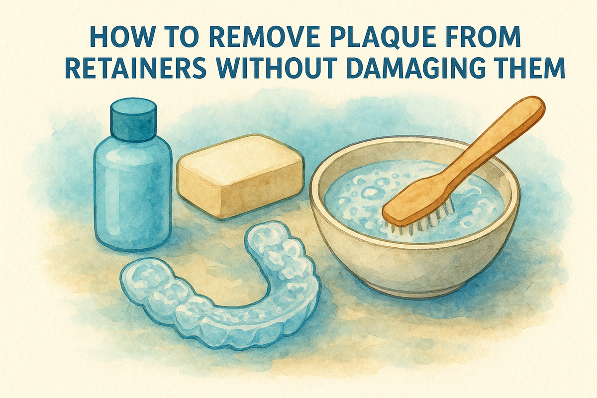 How to Remove Plaque From Retainers Without Damaging Them