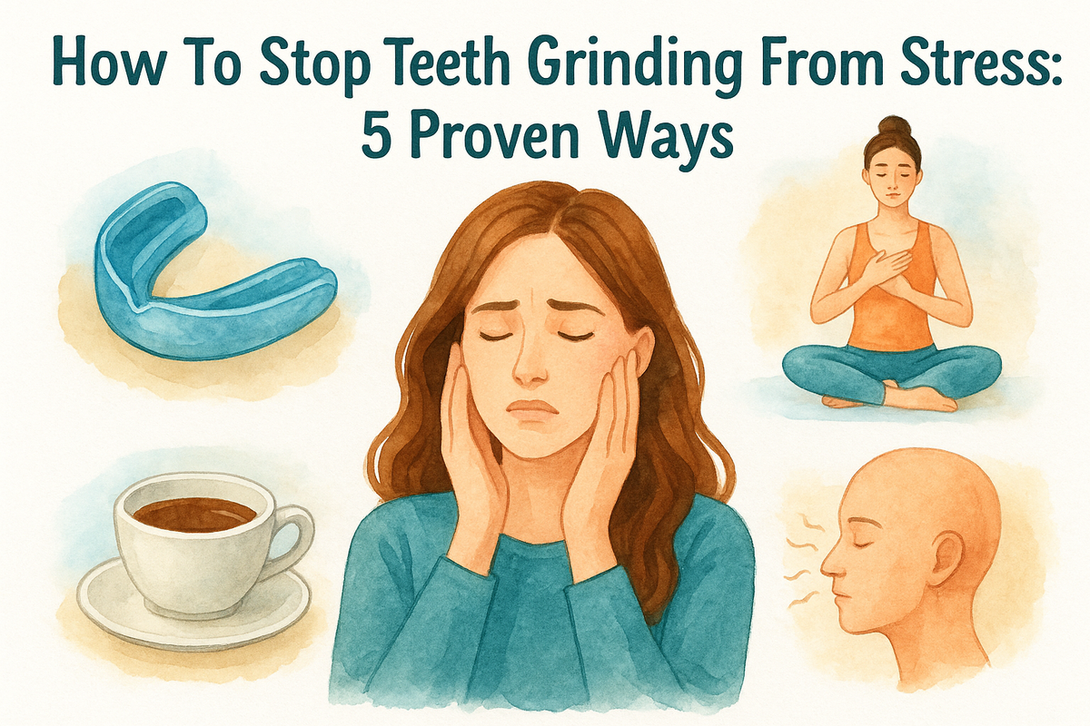 How To Stop Teeth Grinding From Stress: 5 Proven Ways