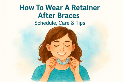 How To Wear A Retainer After Braces: Schedule, Care & Tips