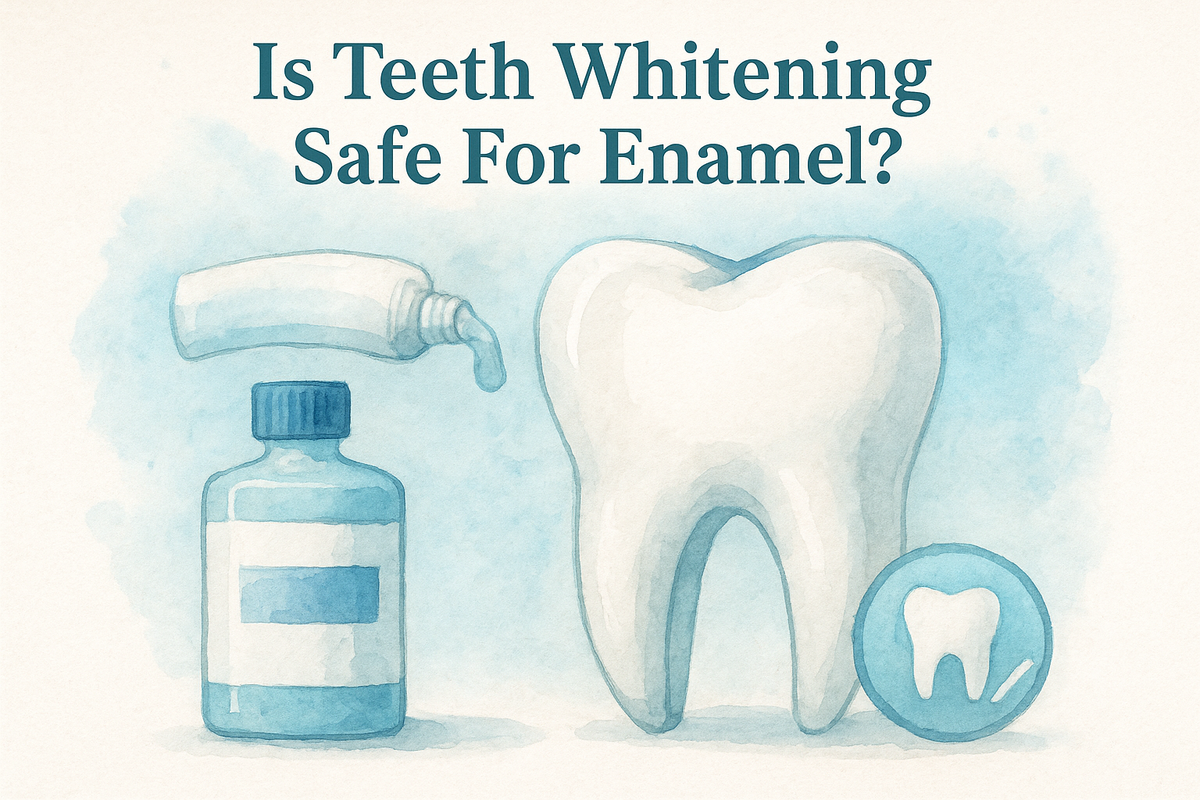 Is Teeth Whitening Safe For Enamel? Dentist-Backed Facts