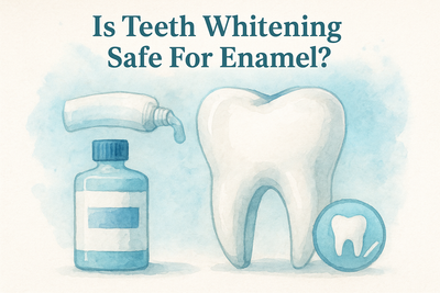 Is Teeth Whitening Safe For Enamel? Dentist-Backed Facts