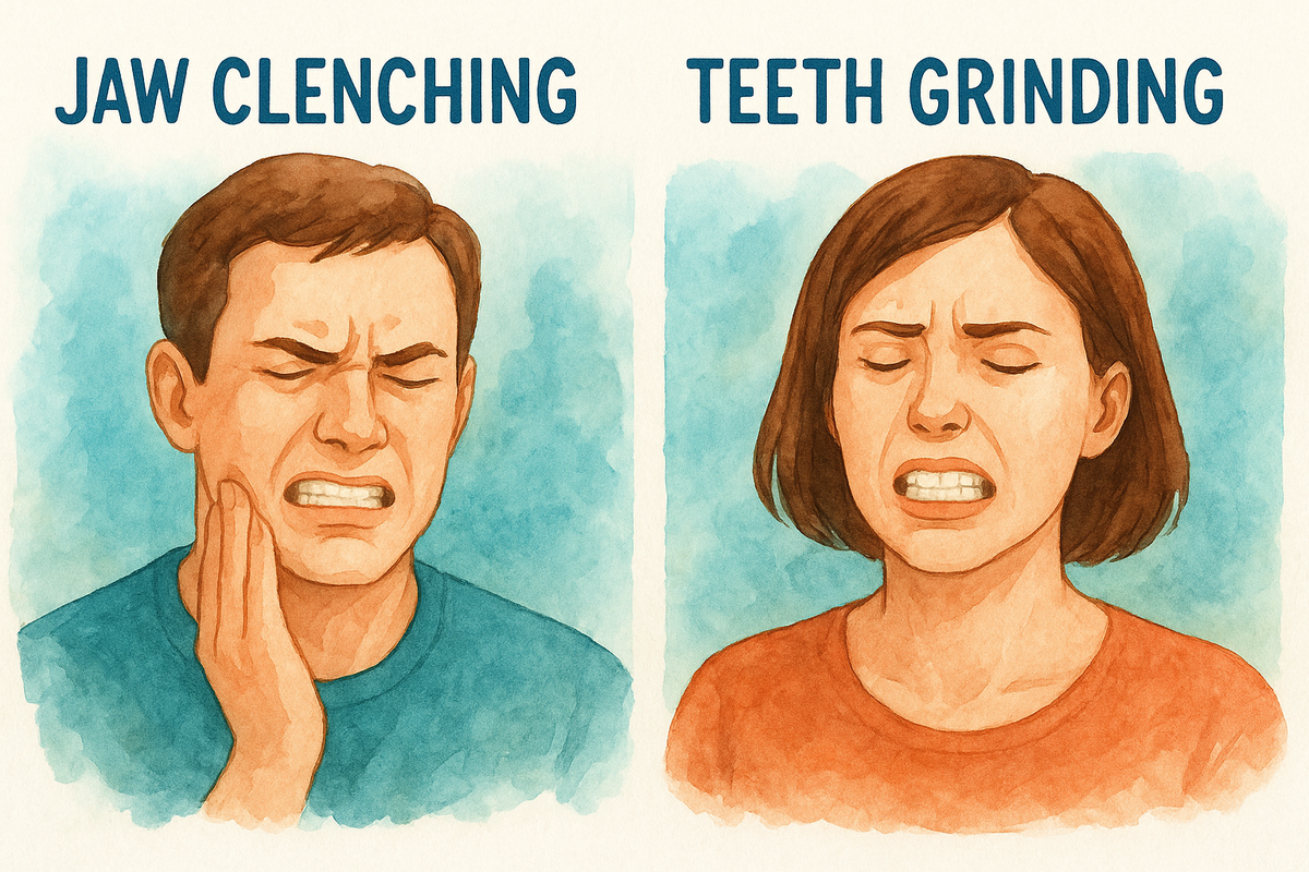 Jaw Clenching Vs. Teeth Grinding: Differences, Causes & Fixes