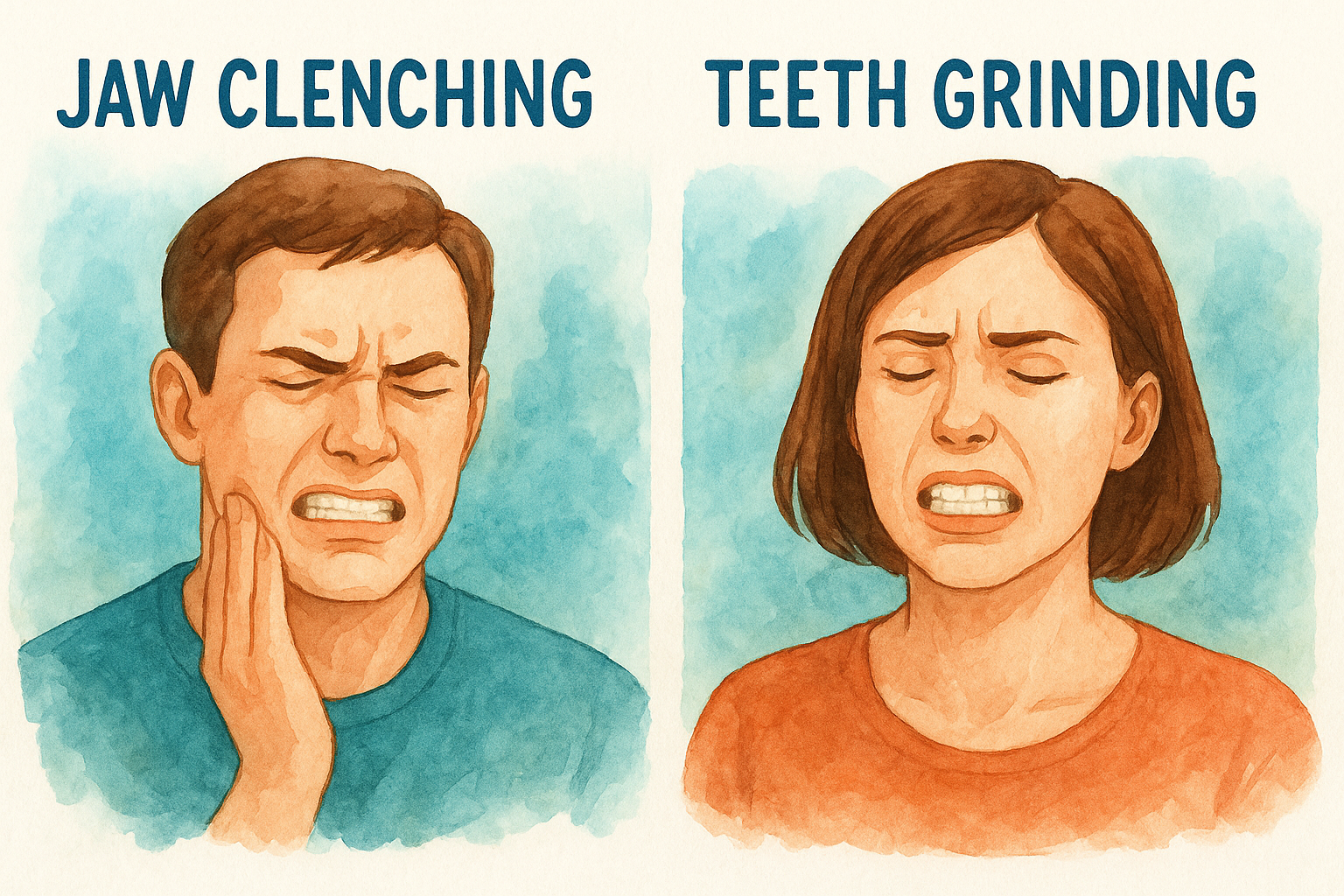 Jaw Clenching Vs. Teeth Grinding: Differences, Causes & Fixes