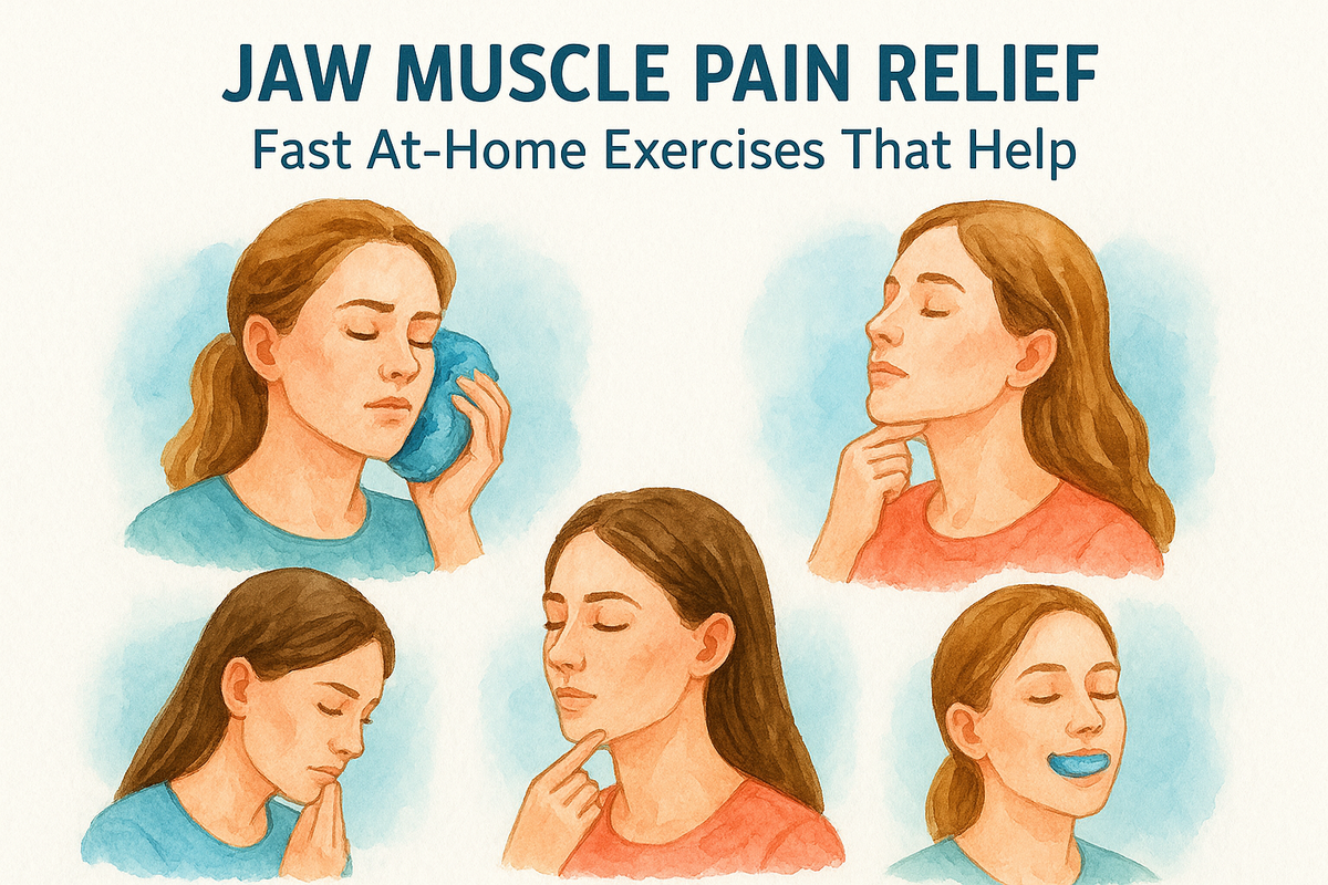 Jaw Muscle Pain Relief: Fast At-Home Exercises That Help