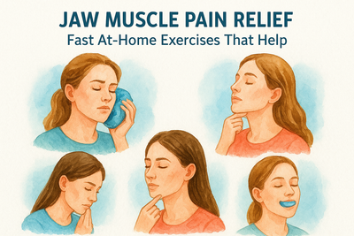 Jaw Muscle Pain Relief: Fast At-Home Exercises That Help