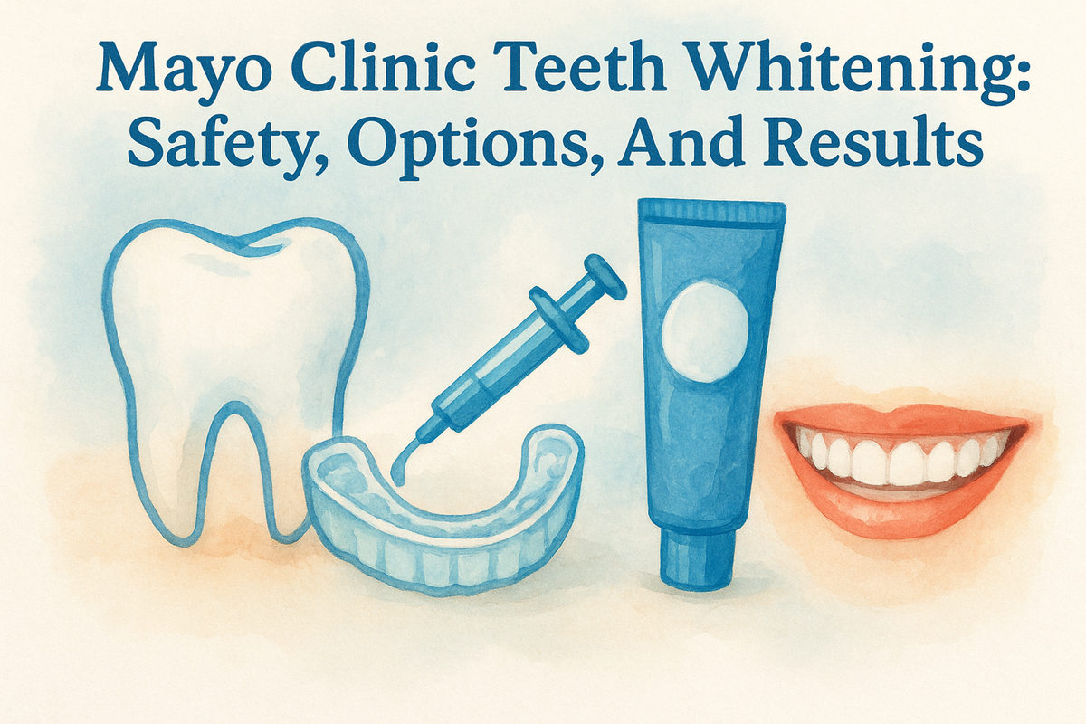 Mayo Clinic Teeth Whitening: Safety, Options, And Results