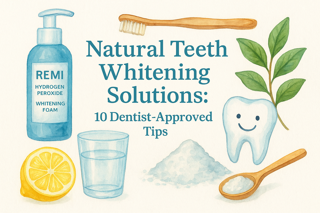 Natural Teeth Whitening Solutions: 10 Dentist-Approved Tips