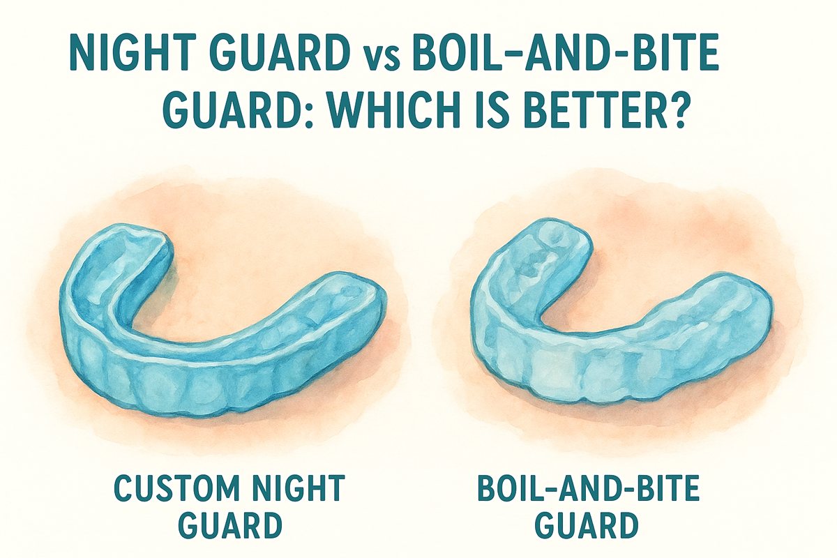 Night Guard vs Boil-and-Bite Guard: Which Is Better?