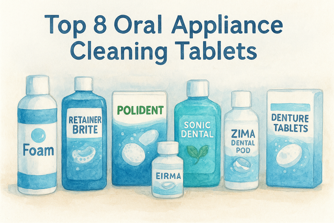 Top 8 Oral Appliance Cleaning Tablets (Brand Comparison)
