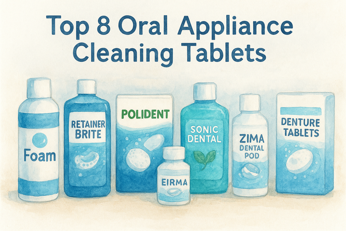 Top 8 Oral Appliance Cleaning Tablets (Brand Comparison)