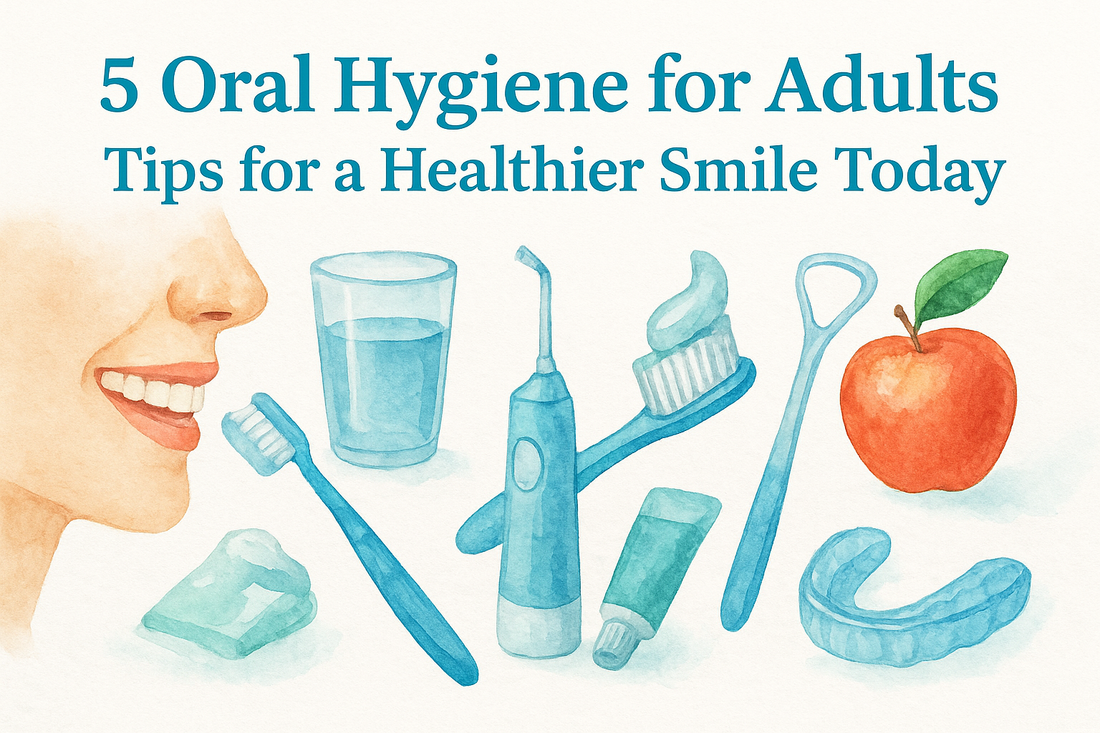 5 Oral Hygiene for Adults Tips for a Healthier Smile Today
