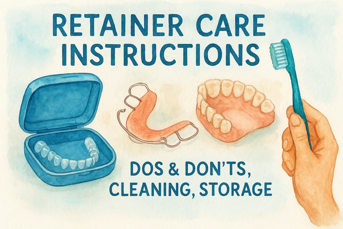 Retainer Care Instructions: Dos & Don'ts, Cleaning, Storage