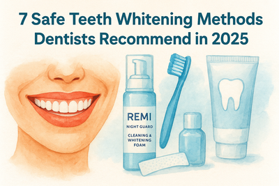 7 Safe Teeth Whitening Methods Dentists Recommend in 2025