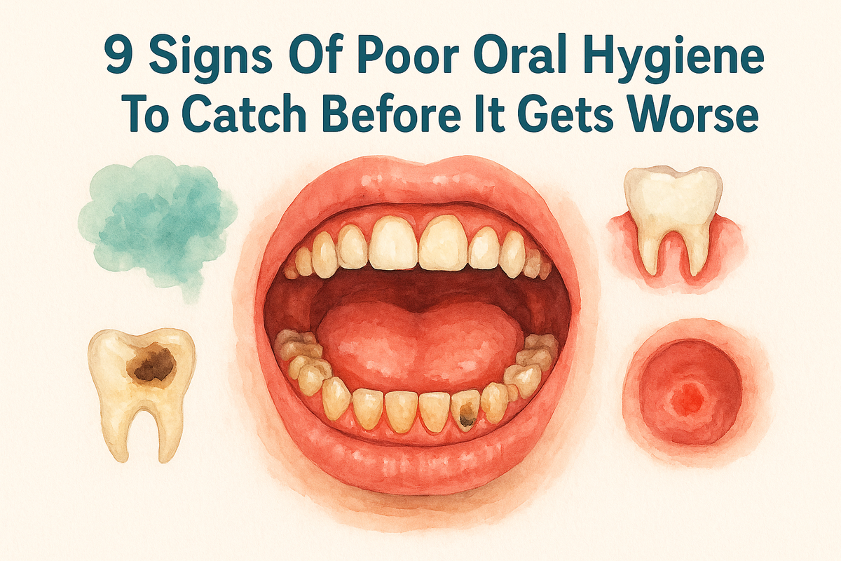 9 Signs Of Poor Oral Hygiene To Catch Before It Gets Worse