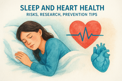 Sleep and Heart Health: Risks, Research, Prevention Tips