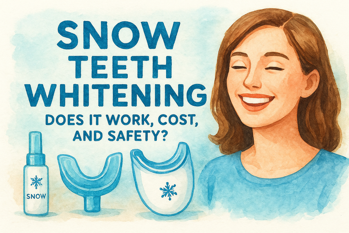 Snow Teeth Whitening: Does It Work, Cost, And Safety?
