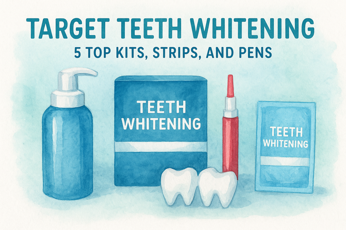 Target Teeth Whitening: 5 Top Kits, Strips, And Pens