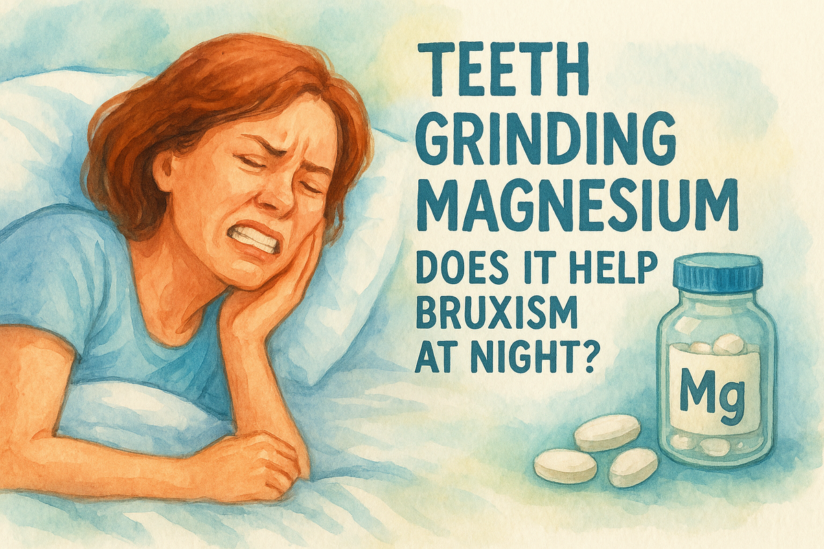 Teeth Grinding Magnesium: Does It Help Bruxism At Night?